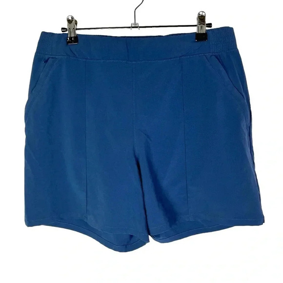 Columbia PFG Backcast Blue Water Athletic Shorts M - Picture 1 of 3